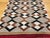 Gray Vintage Native American Navajo Rug, Handwoven Wool, Geometric Diamond Pattern, 3x4 For Sale - Image 8 of 13