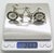 Vintage Italian Handmade Genuine Silver & Rubber Wheels Large Tandem Bicycle Miniature Figurine Made in Arezzo Tuscany For Sale - Image 9 of 10