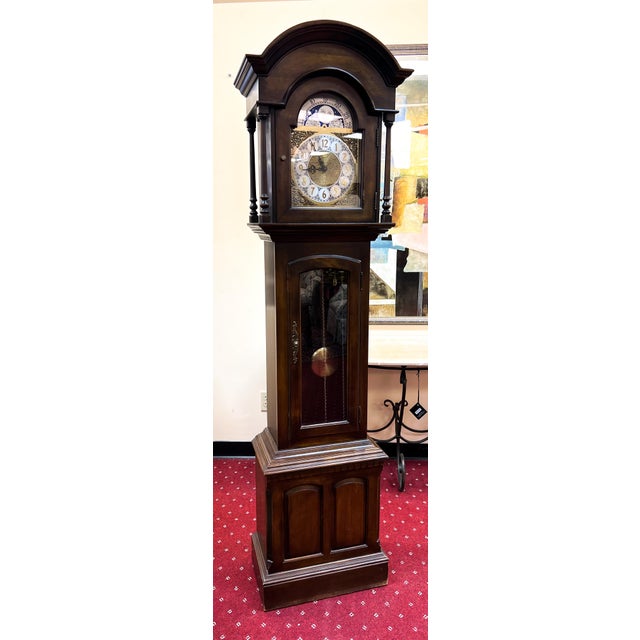 Vintage Grandfather Clock Made for Ethan Allen Chairish