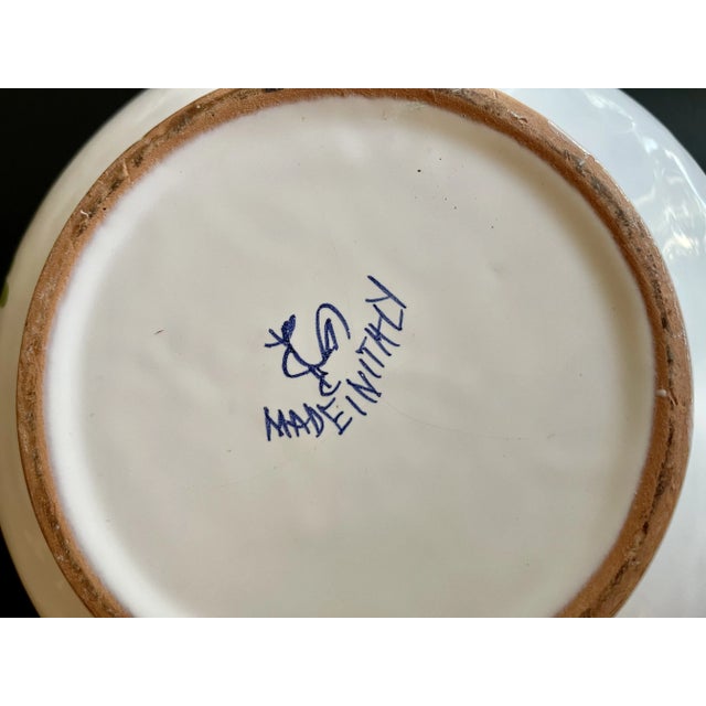 Italian Hand Painted Floral Tureen For Sale - Image 12 of 12