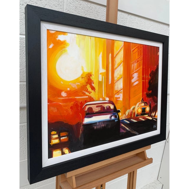 This unique original painting is a study of 42nd Street at Manhattan Henge in New York City, by English Urban Artist,...