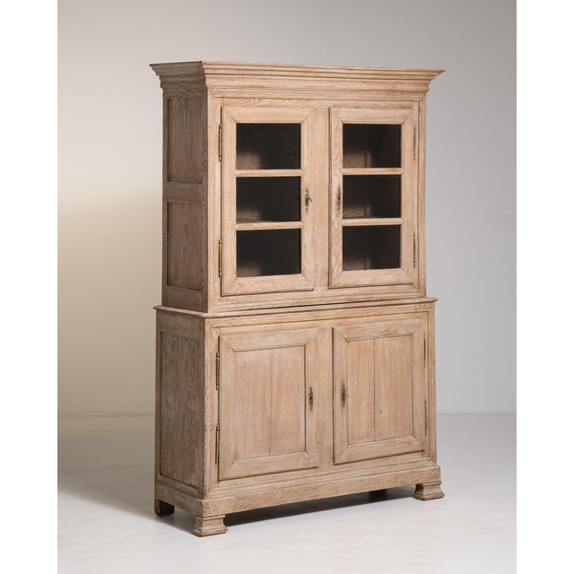 Oak Provençal Vitrine, French Rustic Design, France, Circa 1880 For Sale - Image 11 of 18