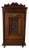Antique Edwardian Carved Wood Purdonium / Bedside Cabinet With Brass Hardware For Sale
