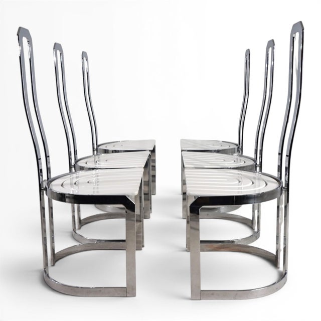 Postmodern Allmilmö Dining Chairs, 1980, Set of 6 For Sale - Image 16 of 18