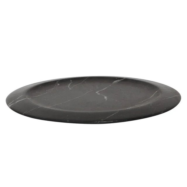Piatto Piano #2 Dining Plate in Black by Ivan Colominas For Sale - Image 4 of 5