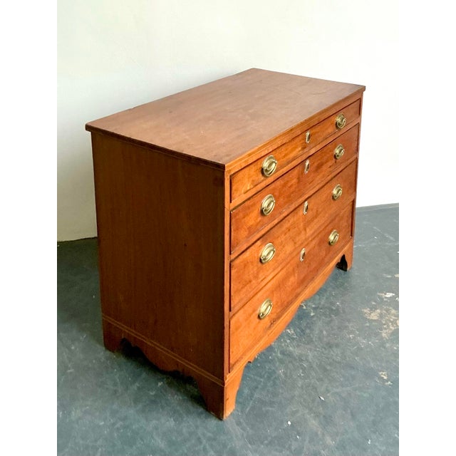 Vintage Boho Chippendale Chest of Drawers For Sale - Image 4 of 9