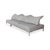 Gray DS-112 3-Seater Sofa and Ottomans in Grey Leather from de Sede, Set of 3 For Sale - Image 8 of 18