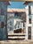 Mid Century Architectural Landscape Oil Painting Framed and Signed by the Artist. Circa 1960s For Sale - Image 13 of 15