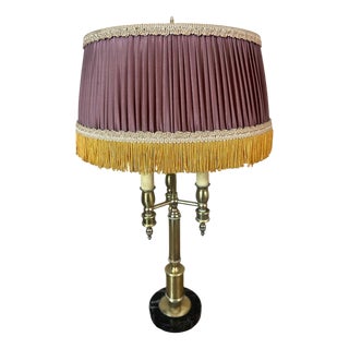 Vintage Empire Style Lamp, 1950 For Sale