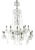Antique Bohemian Crystal Chandelier, 1890s For Sale