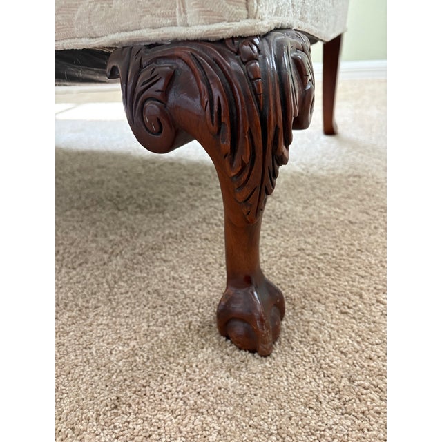 Southwood Hickory Nc Camelback Loveseat For Sale - Image 4 of 6