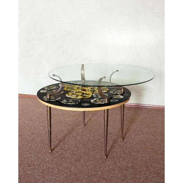 Vintage Italian Handcrafted Table, 1950s For Sale - Image 6 of 6
