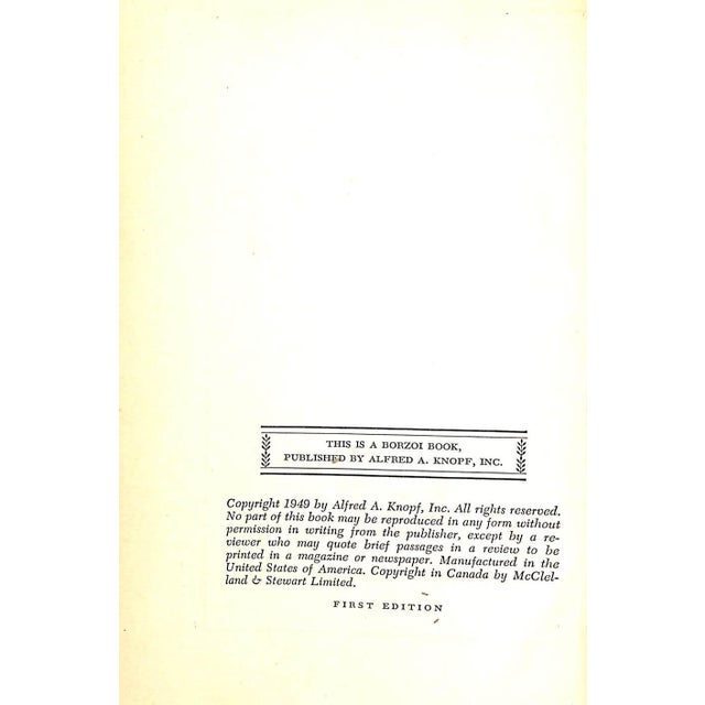 "New Day a Novel of Jamaica" Book 1949 Reid, V.S. For Sale - Image 4 of 5