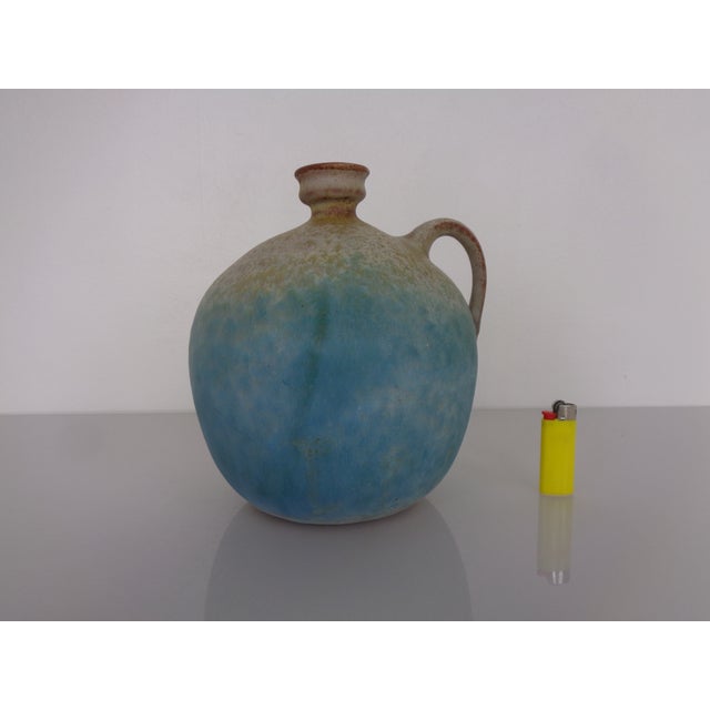 Studio Ceramic Vase by Elke & Elmar Kubicek, Germany, 1960s For Sale - Image 4 of 16
