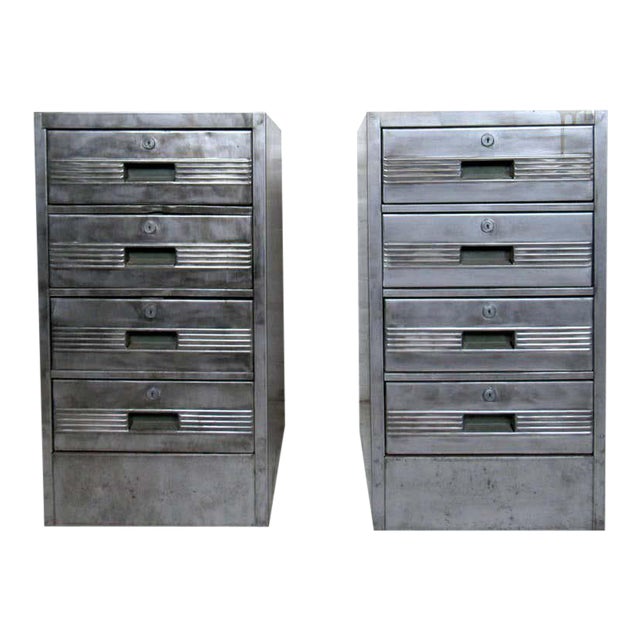 Vintage Industrial Metal Chairish