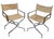 Pr. Mid Century Crome Directors Chairs With Canvas Sling Seats and Backs C. 1960/70's For Sale In New York - Image 6 of 15