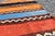 1970s Turkish Vintage Hand Knotted Stripe Desing Wool Kilim Runner Rug For Sale - Image 9 of 11