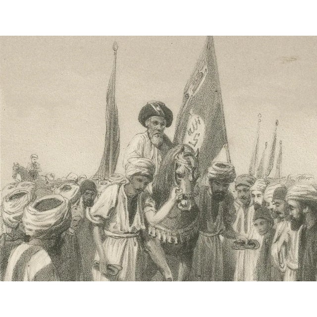 Emrik & Binger, Islamic Sufi Ritual, 1863, Lithograph on Paper For Sale - Image 3 of 10