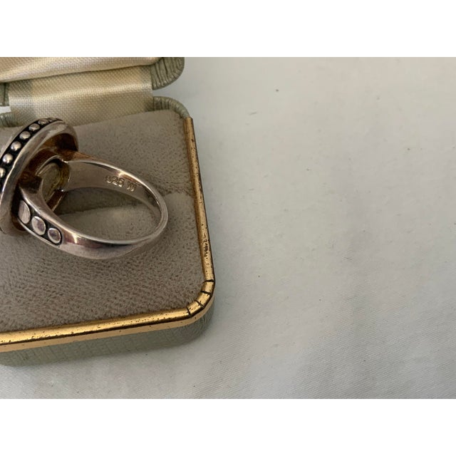 Topaz Ring Kameleon Sterling Silver Size 7
