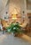 French Pair of Custom Louis XV–Style Wingback Bergère Chairs With Botanical Pheasant Upholstery For Sale - Image 3 of 18