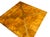 Brown Vintage 1970s Burl Wood & Brass Coffee Table | Hollywood Regency Milo Baughman Style | Parquet Burl Cocktail Table For Sale - Image 8 of 16