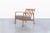 Swedish modern craftsmanship is beautifully expressed in this model USA-143 lounge chair designed by Folke Ohlsson for DUX...