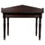 Wood 19th Century English Antique Oak Side Table with Gallery Back For Sale - Image 7 of 11