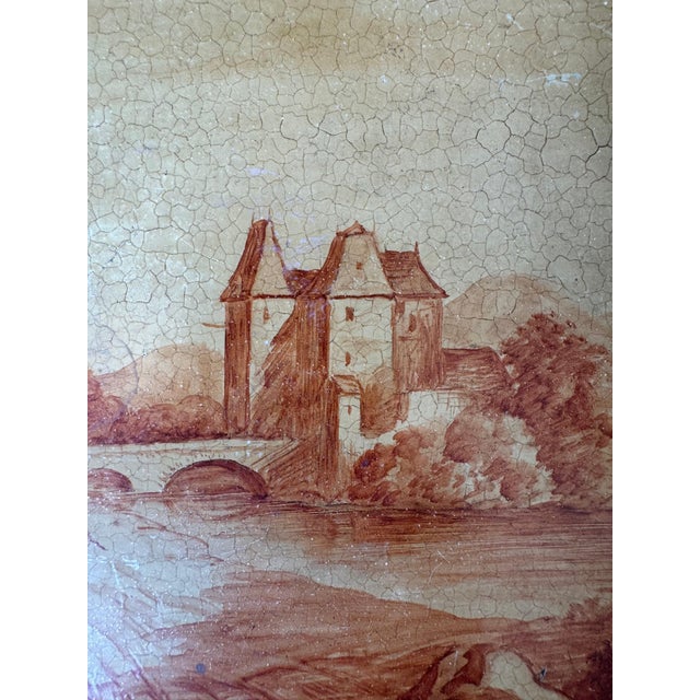 French French Tole Tray For Sale - Image 3 of 4