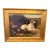 Bird Dog Canvas Print in Gold Frame "After the Hunt" For Sale
