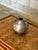 Mid-Century Modern Sylvia Stave Bulbous Pewter Vase With Motif and Handles c.g. Hallberg, Sweden 1933 For Sale - Image 3 of 6