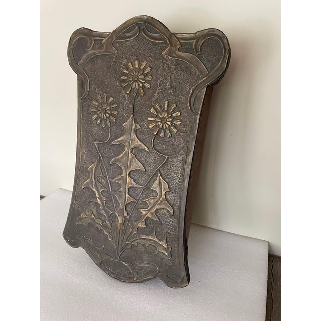 Art Nouveau Repoussé Copper Key Box, 1890s For Sale - Image 9 of 10