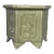 Vintage‑style Chinese Longquan Celadon Hexagonal Footed Pot With Relief Motifs For Sale