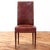 Jean-Michel Frank Set of 6 French Wood and Leather Dining Chairs in the Manner of Jean-Michel Frank, C. 1940 For Sale - Image 4 of 7