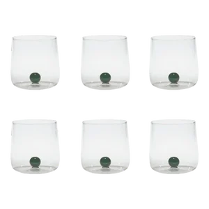 Zafferano Bilia Tumbler Green - Set of 6