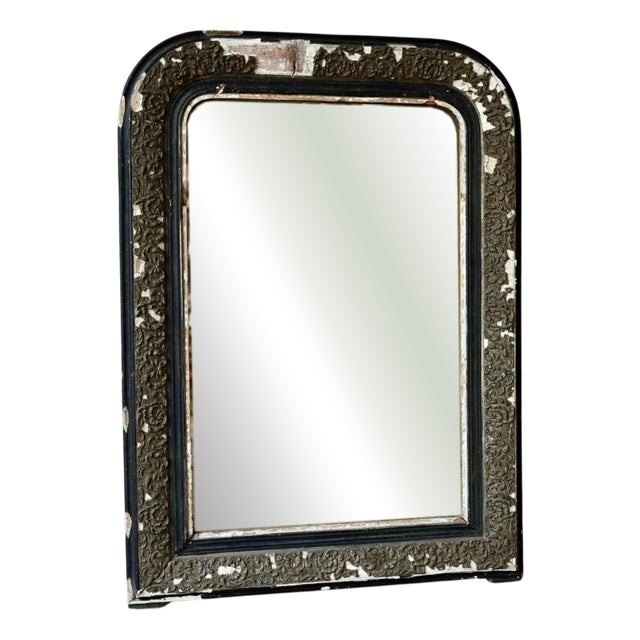 Large Antique Louis Philippe Bohemian Mirror, 1920s For Sale