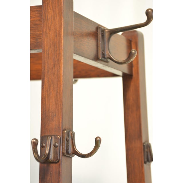English Arts and Crafts Coat Stand, 1900 For Sale - Image 13 of 18