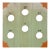 Vintage Wood Green/Orange Game Board For Sale