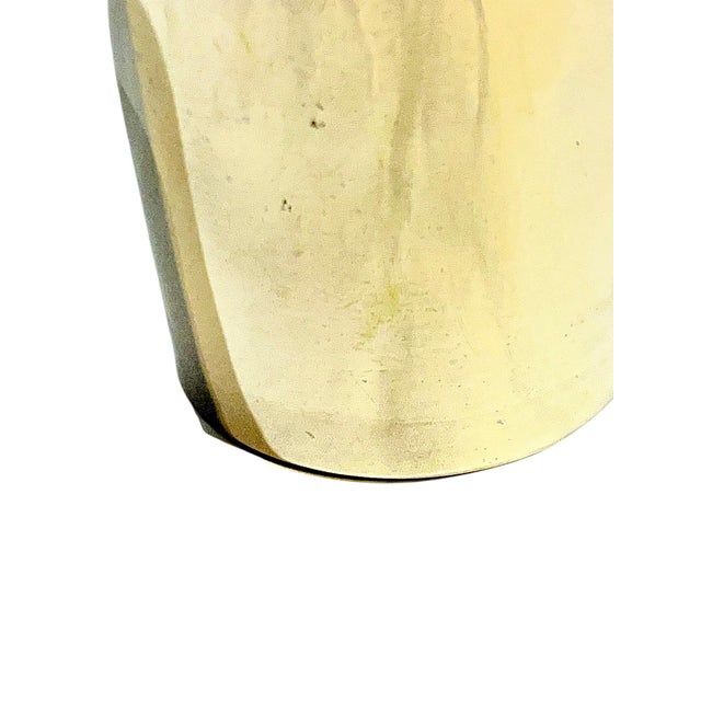 Pair Vintage Art Deco English Silver Plate Tumbler Cups With Gilded Interiors For Sale - Image 10 of 16