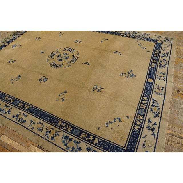 Early 20th Century Chinese Peking Carpet For Sale - Image 9 of 9