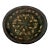 Early 20th Century Moroccan Kasriya Bowl With Inlaid Silver, Bronze, and Camel Bone For Sale