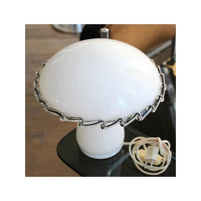 Mushroom Table Lamp, 1960s For Sale - Image 4 of 5
