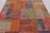 Vintage Turkish Patchwork Rug in Polychromatic Geometric Design - Rug & Kilim For Sale In New York - Image 6 of 9