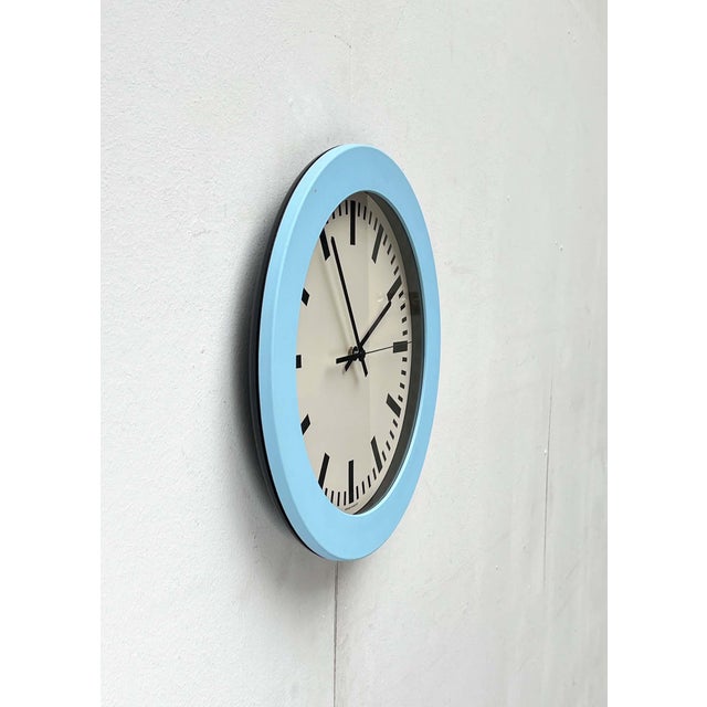 Vintage Italian Wall Clock from Junghans, 1980s For Sale - Image 13 of 18