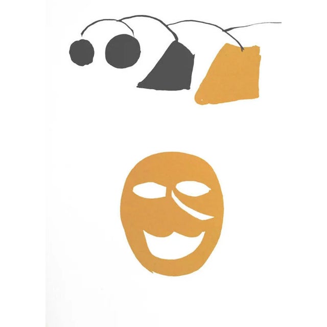 Artist: Alexander Calder Country: USA Title: Untitled DM21221 Medium: Original Lithograph Marks: Not signed not numbered...