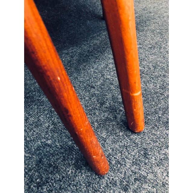 Danish Teak Dining Chairs by Erik Buch for Chr. Christiansen, 1960s, Set of 7 For Sale - Image 10 of 14