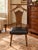 Vintage Babcock-Phillips Gentleman’s Valet Chair With New Black Leather Seat For Sale - Image 9 of 11