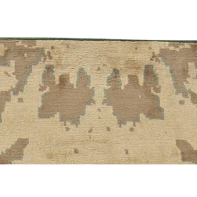 Early 21st Century Abstract Modern Hand-Knotted Tibetan Silk Rug by Doris Leslie Blau For Sale - Image 5 of 6