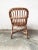 Mid-Century Rattan and Bamboo Baby Chair, 1950s For Sale - Image 3 of 7