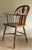 Mid-Century Modern Lyre Back Windsor Elbow Armchair in Oak, 1960s For Sale - Image 13 of 13