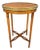 French Louis XVI Style Gueridon Table with Brass Gallery, 1930s For Sale